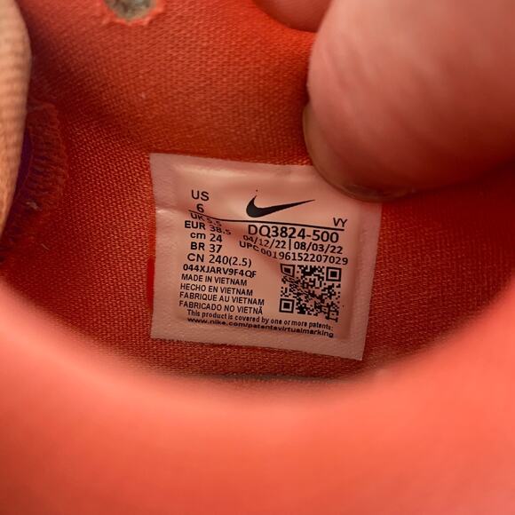 Nike Mens Zoom Freak Running Shoes Size 6 Neon Colorful Sneakers Basketball Gym‎